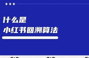 什么是小紅書回溯算法？