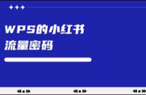 WPS為啥能做出兩個(gè)小紅書(shū)百萬(wàn)級(jí)賬號(hào)？