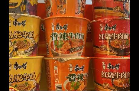 康師傅漲價，白象躺贏