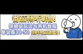 番茄暢聽0擼，保姆級玩法與養(yǎng)機教程單設(shè)備30-50，矩陣
